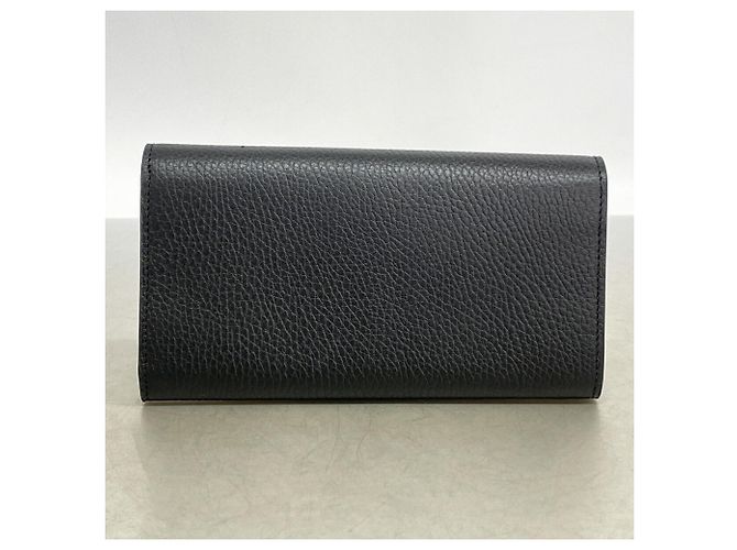 Portafoglio lungo Gucci in pelle nera Nero - vista 6
