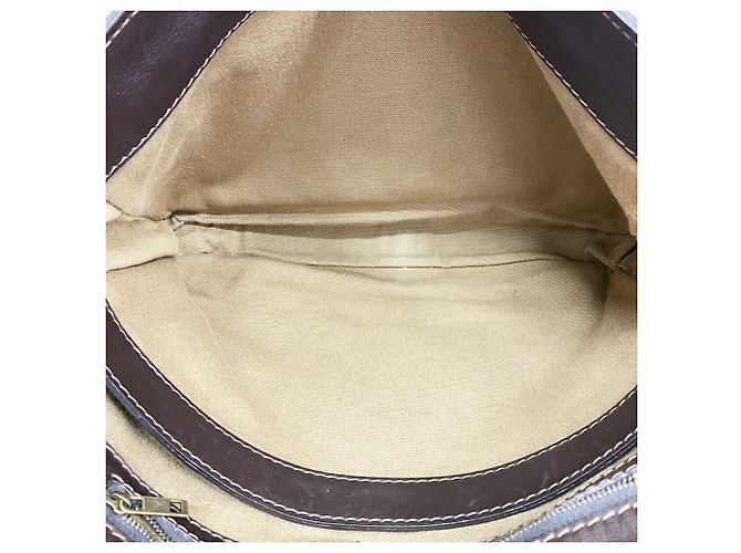 Borsa a spalla Louis Vuitton Utah M92071 Marrone - vista 12