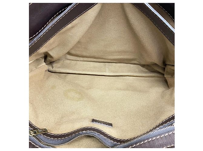 Borsa a spalla Louis Vuitton Utah M92071 Marrone - vista 4