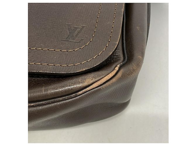 Borsa a spalla Louis Vuitton Utah M92071 Marrone - vista 6