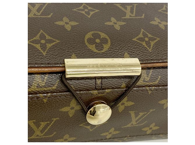 Borsa a tracolla Louis Vuitton Monogram Abbesses M45257 Marrone - vista 10