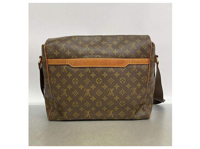 Borsa a tracolla Louis Vuitton Monogram Abbesses M45257 Marrone - vista 12