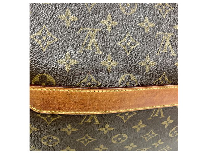 Borsa a tracolla Louis Vuitton Monogram Abbesses M45257 Marrone - vista 9