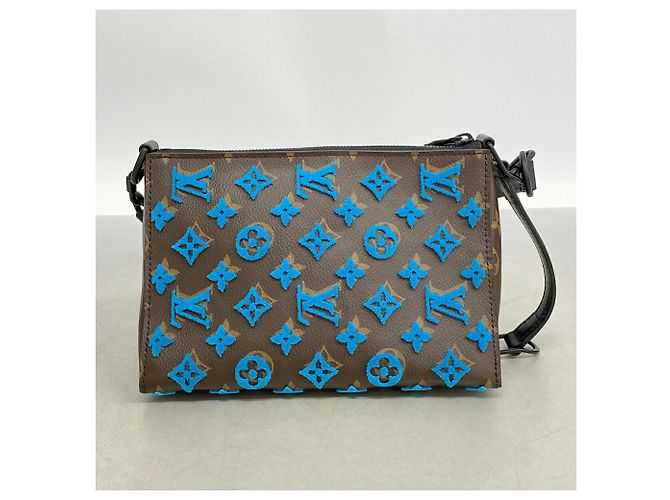 Bolsa de ombro Louis Vuitton castanha Marrom - vista 9