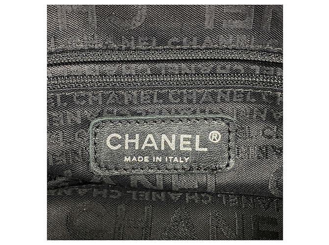 Chanel Schultertasche aus schwarzem Lammleder - Ansicht 5