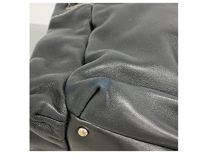 Chanel Schultertasche aus schwarzem Lammleder - Ansicht 6