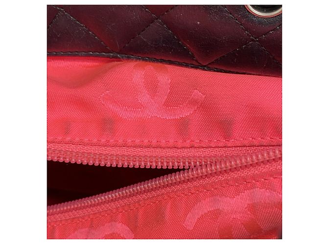 Chanel Cambon Tote Bag aus Lammleder Schwarz - Ansicht 9