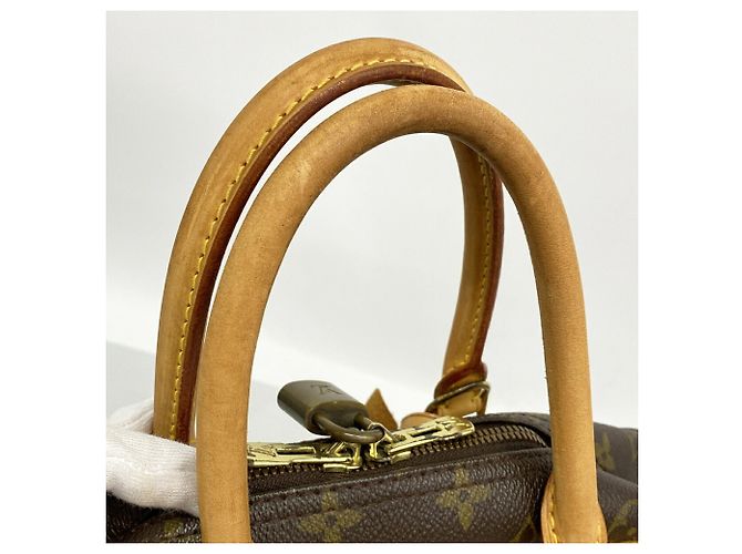 Borsa Louis Vuitton Monogram Deauville Marrone - vista 10