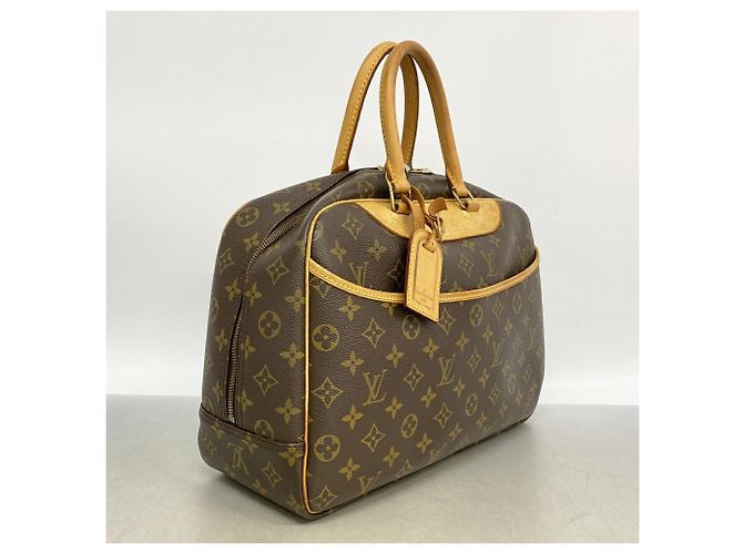 Borsa Louis Vuitton Monogram Deauville Marrone - vista 2