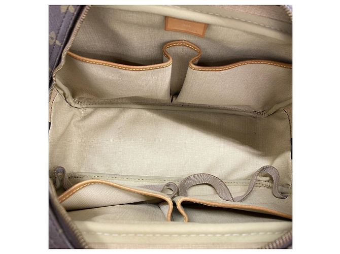 Borsa Louis Vuitton Monogram Deauville Marrone - vista 4