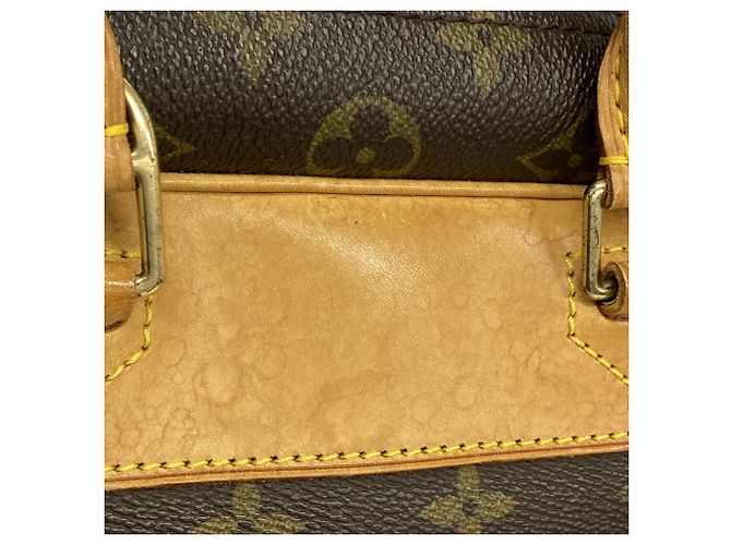 Borsa Louis Vuitton Monogram Deauville Marrone - vista 8