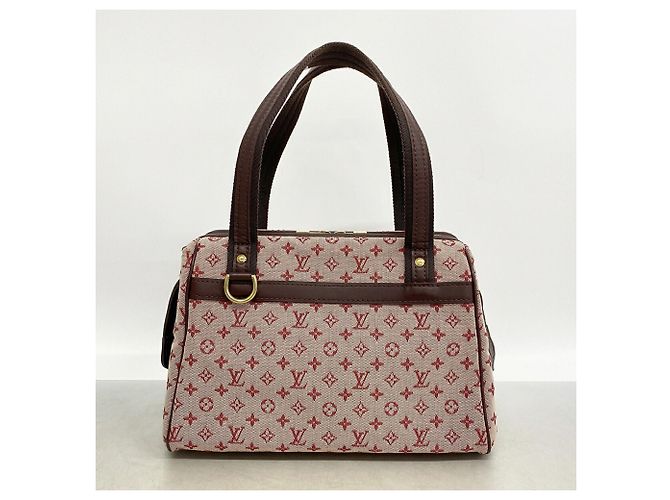 Bolso Louis Vuitton Monogram Mini Josephine PM Fucsia - vista 9