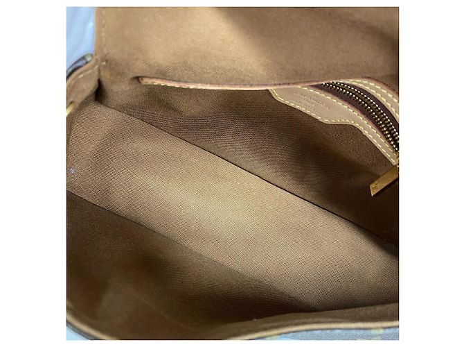 Louis Vuitton Monogram Mini Looping Schultertasche Braun - Ansicht 4