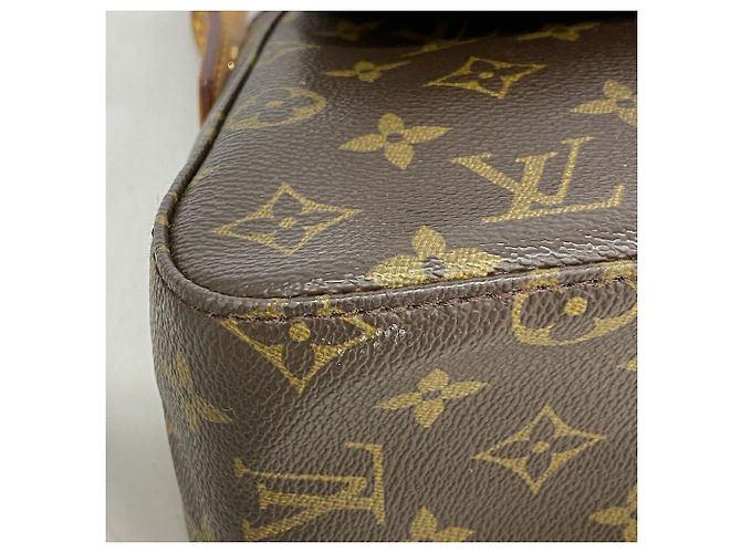Louis Vuitton Monogram Mini Looping Schultertasche Braun - Ansicht 6