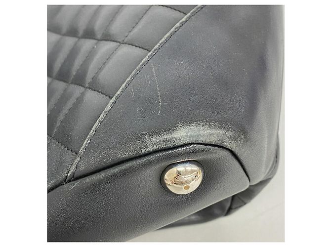 Chanel Cambon Tote Bag aus Lammleder Schwarz - Ansicht 6