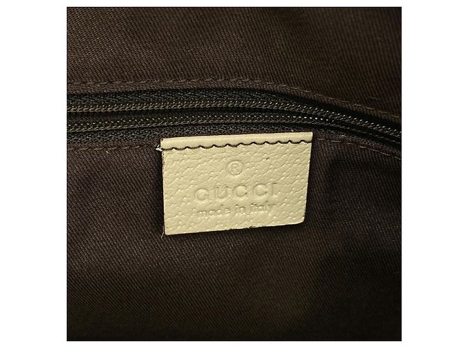 Borsa Tote Gucci GG Canvas Abby Marrone Beige - vista 5