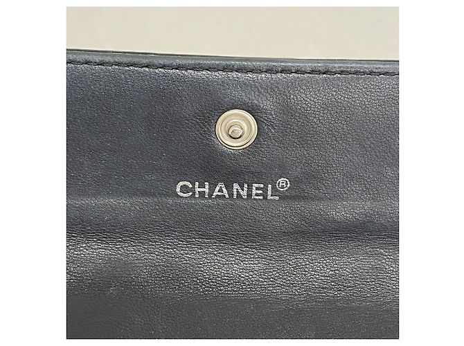 Monedero Chanel de piel charol negra Negro - vista 4