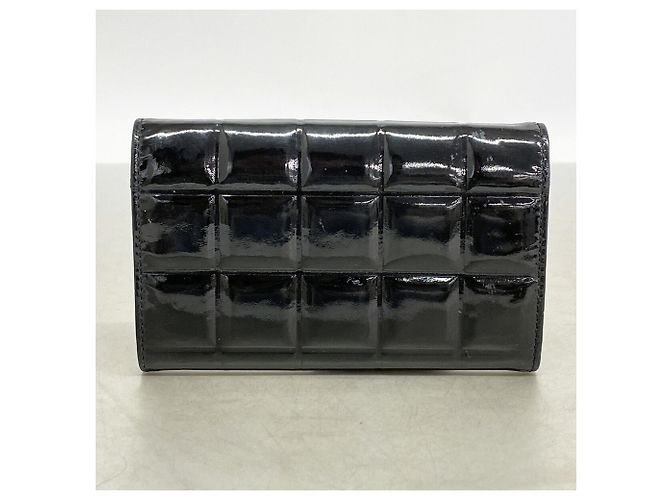 Monedero Chanel de piel charol negra Negro - vista 9
