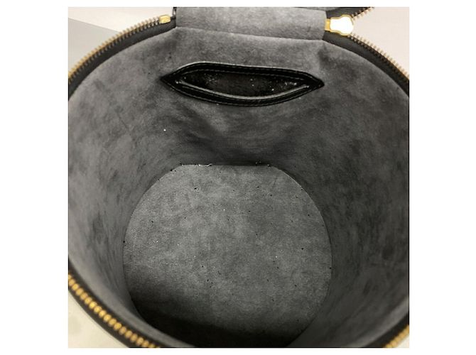 Borsa Louis Vuitton Epi Cannes M48032 Noir Nero - vista 4