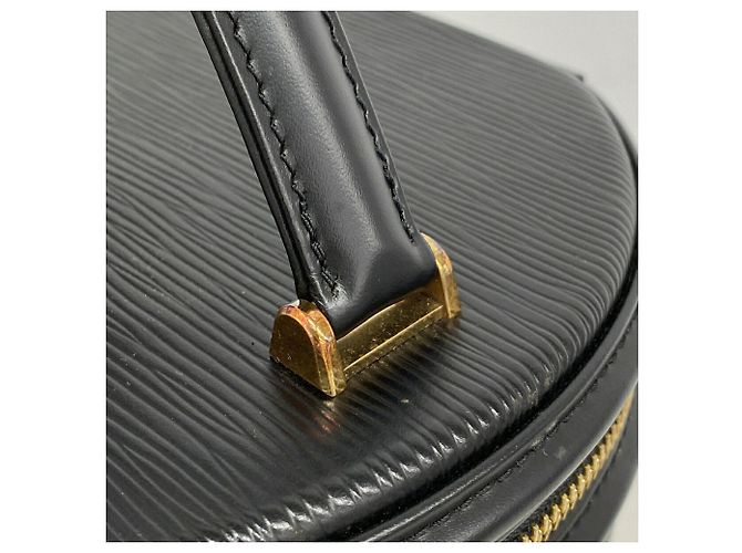 Borsa Louis Vuitton Epi Cannes M48032 Noir Nero - vista 7