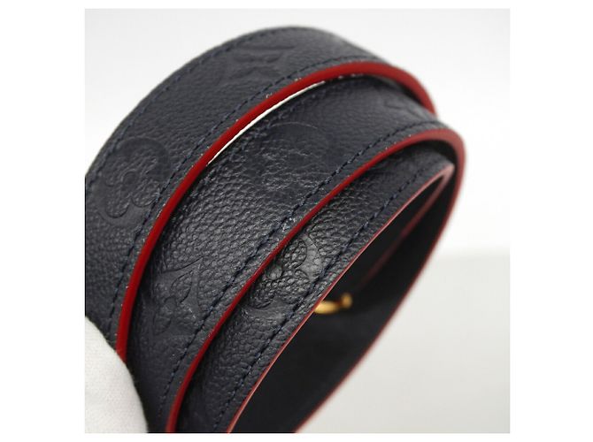 Bolsa Louis Vuitton Monogram Empreinte Three PM Vermelho - vista 10