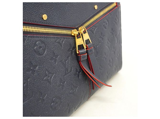 Bolsa Louis Vuitton Monogram Empreinte Three PM Vermelho - vista 11