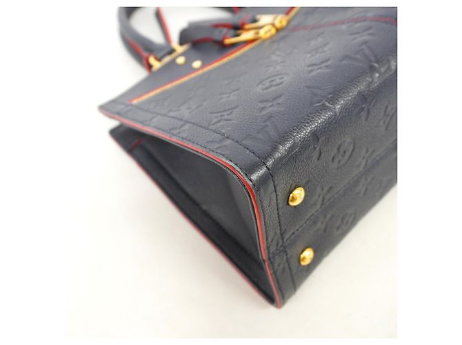 Bolsa Louis Vuitton Monogram Empreinte Three PM Vermelho - vista 6