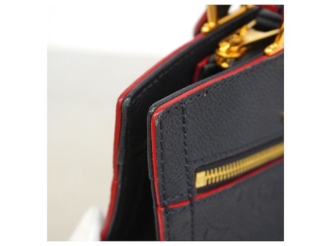 Bolsa Louis Vuitton Monogram Empreinte Three PM Vermelho - vista 7