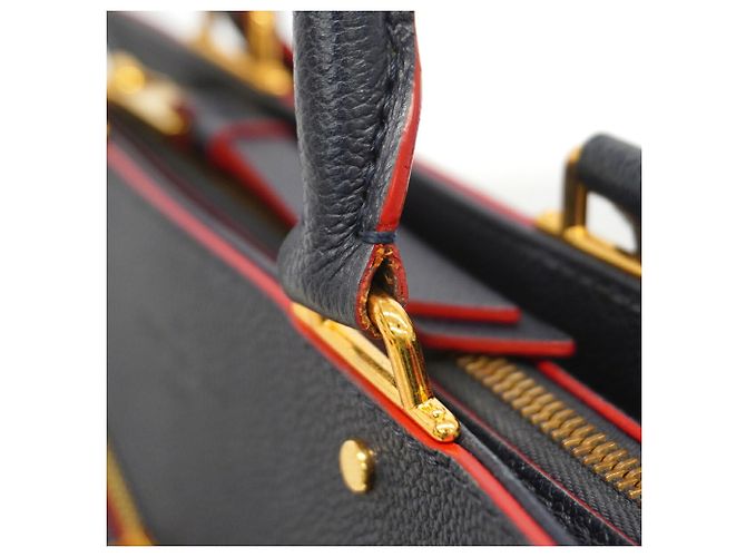Bolsa Louis Vuitton Monogram Empreinte Three PM Vermelho - vista 9