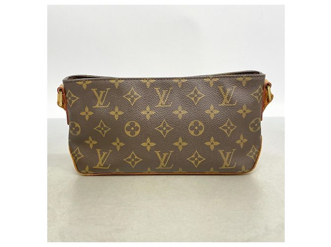 Louis Vuitton Monogram Trotteur Schultertasche Braun - Ansicht 10