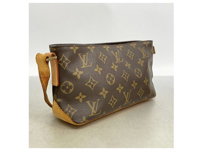 Louis Vuitton Monogram Trotteur Schultertasche Braun - Ansicht 2