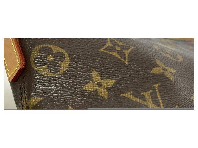 Louis Vuitton Monogram Trotteur Schultertasche Braun - Ansicht 6
