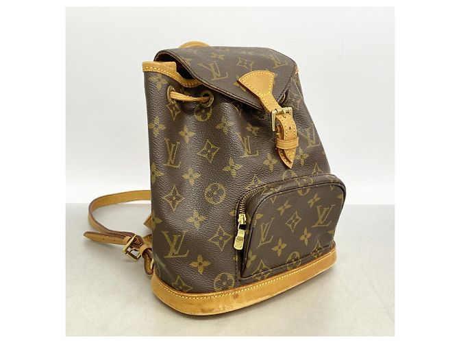 Zaino Louis Vuitton Monogram Mini Montsouris Marrone - vista 2