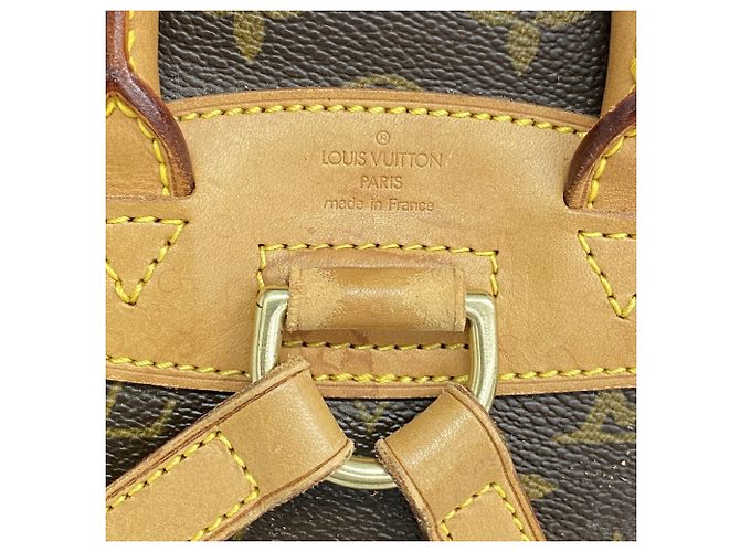 Zaino Louis Vuitton Monogram Mini Montsouris Marrone - vista 5