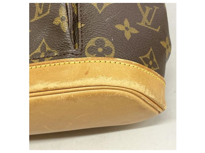 Zaino Louis Vuitton Monogram Mini Montsouris Marrone - vista 6