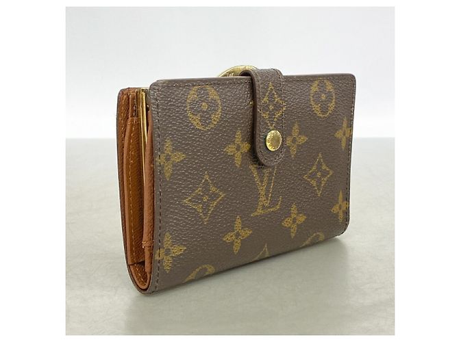 Louis Vuitton Monogram Portemonnaie Viennois Wallet Marrone - vista 2