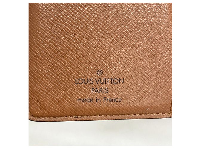 Louis Vuitton Monogram Portemonnaie Viennois Wallet Marrone - vista 4
