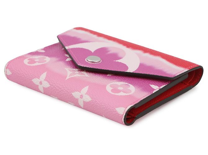 Portamonete Louis Vuitton Monogram Rosso - vista 2