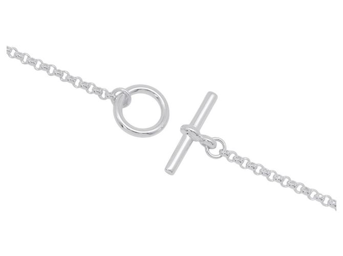 Hermès Collana con pendente Hermes Chaine d'Ancre A II Argento - vista 4