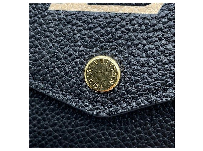 Monedero Louis Vuitton Monogram Empreinte Negro Beige - vista 11