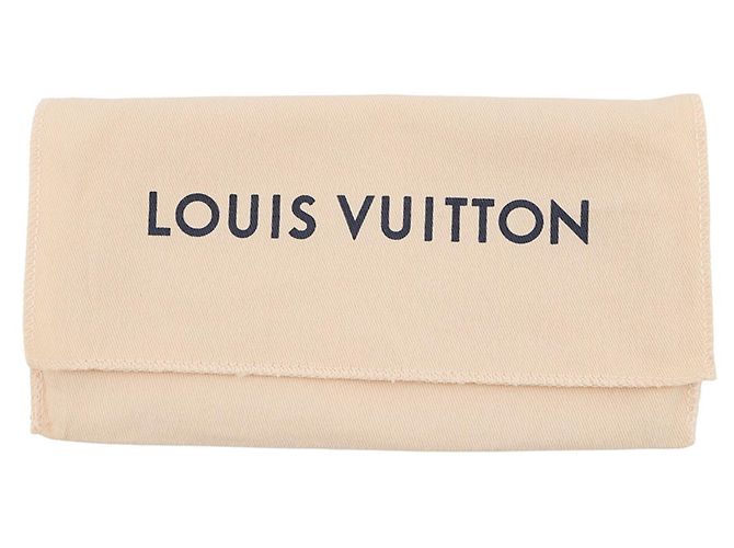 Monedero Louis Vuitton Monogram Empreinte Negro Beige - vista 16