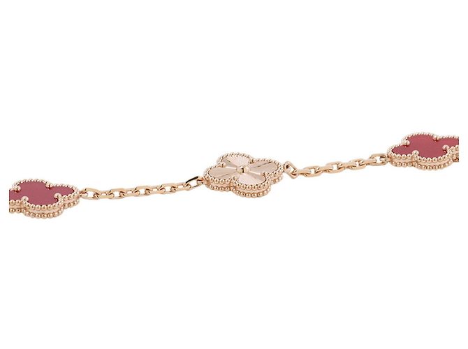 Bracciale con Charm Alhambra Van Cleef & Arpels D'oro - vista 2