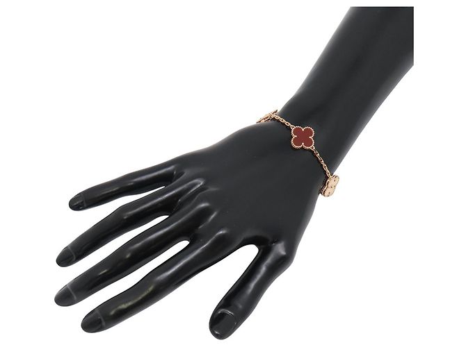 Bracciale con Charm Alhambra Van Cleef & Arpels D'oro - vista 3