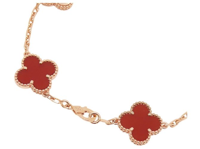 Bracciale con Charm Alhambra Van Cleef & Arpels D'oro - vista 4