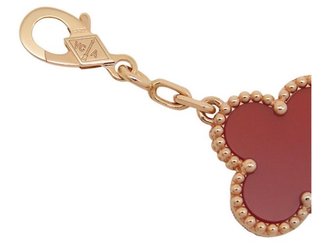 Bracciale con Charm Alhambra Van Cleef & Arpels D'oro - vista 8