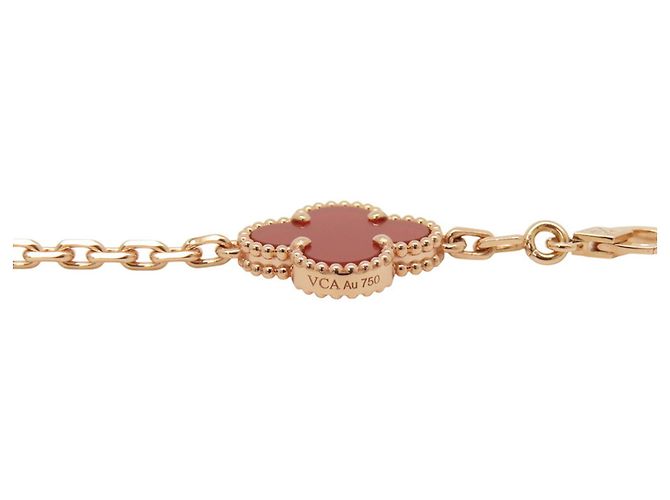 Bracciale con Charm Alhambra Van Cleef & Arpels D'oro - vista 9