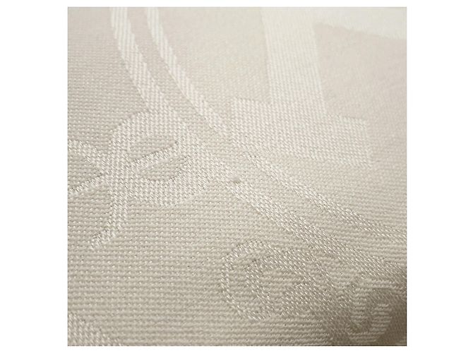 Hermès Stola Hermes New Libris in cashmere e seta Bianco - vista 4