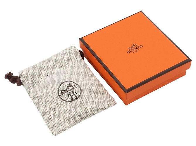 Hermès Pendientes Hermes Mini Pop H Rosa - vista 8