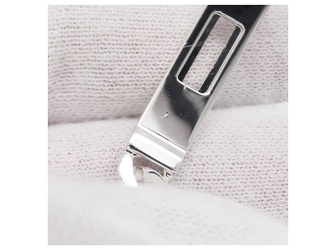 Hermès Bracciale Gourmet Hermes Kelly Charm Argento - vista 6