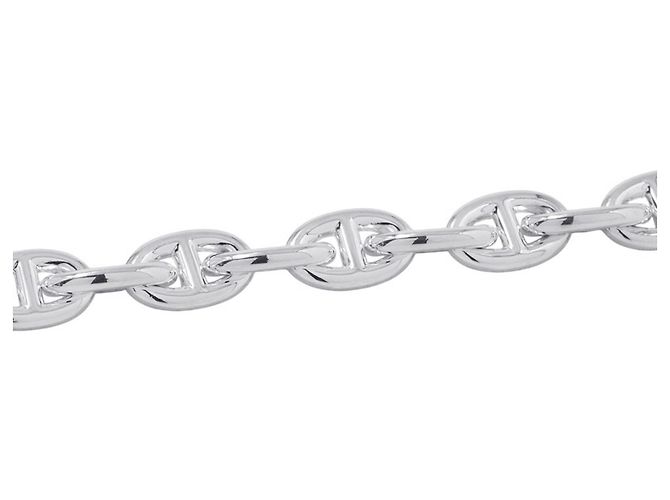 Hermès Pulsera Hermes Chaine d'Ancre PM Charm Plata - vista 2